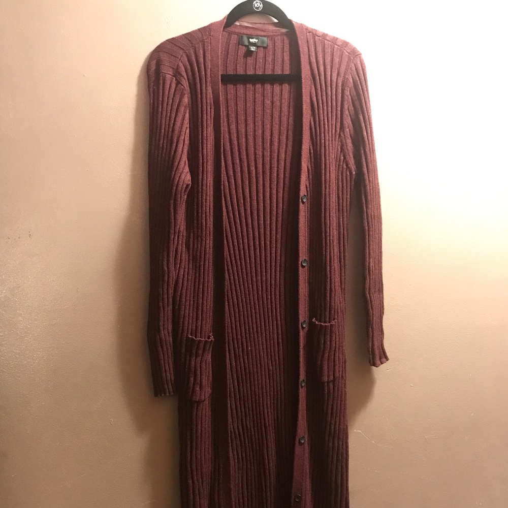 Long sleeved and long Massimo Maxi Sweater